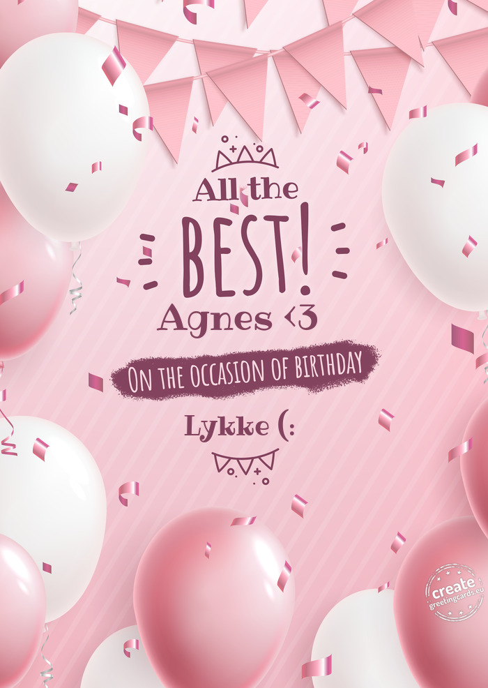 Agnes <3 Lykke (