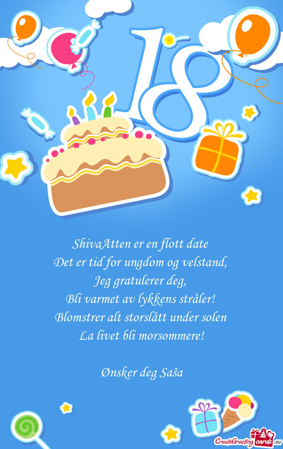 Det er tid for ungdom og velstand