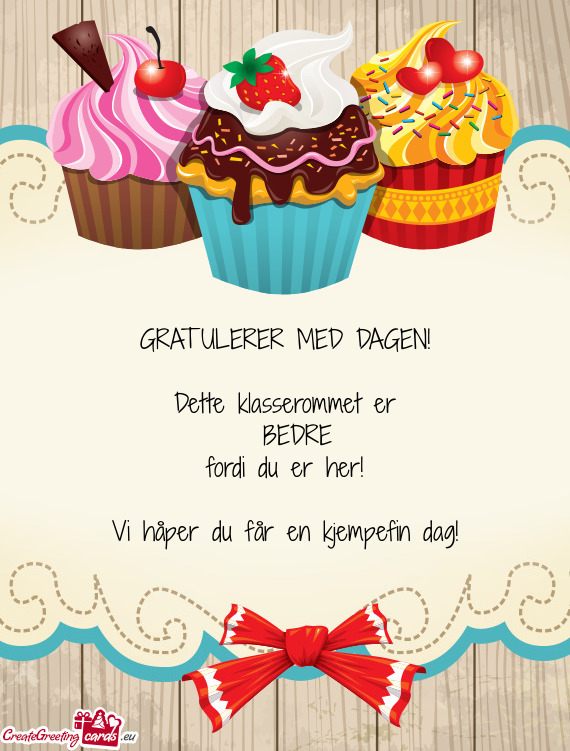 Dette klasserommet er