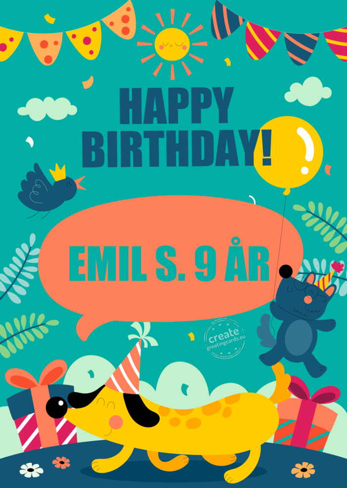 EMIL S. 9 ÅR