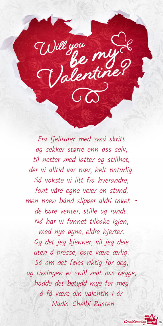 Fra fjellturer med små skritt