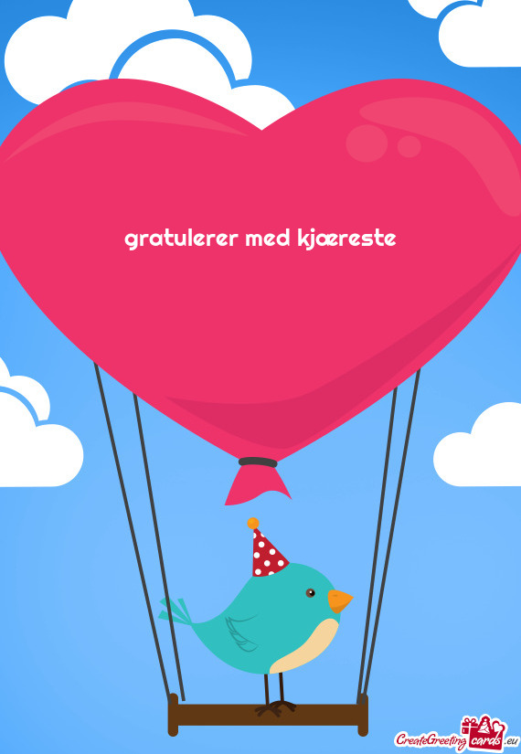 Gratulerer med kjæreste