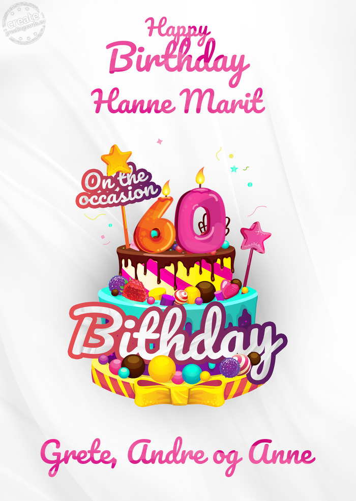 Hanne Marit Grete, Andre og Anne 60