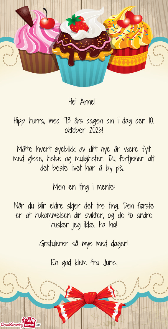 Hei Arne