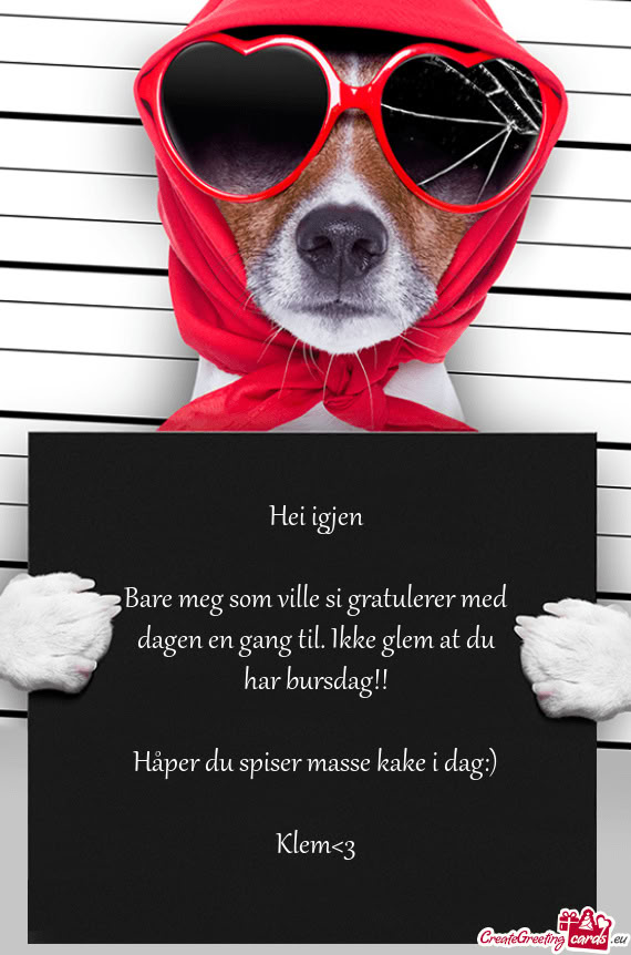 Hei igjen