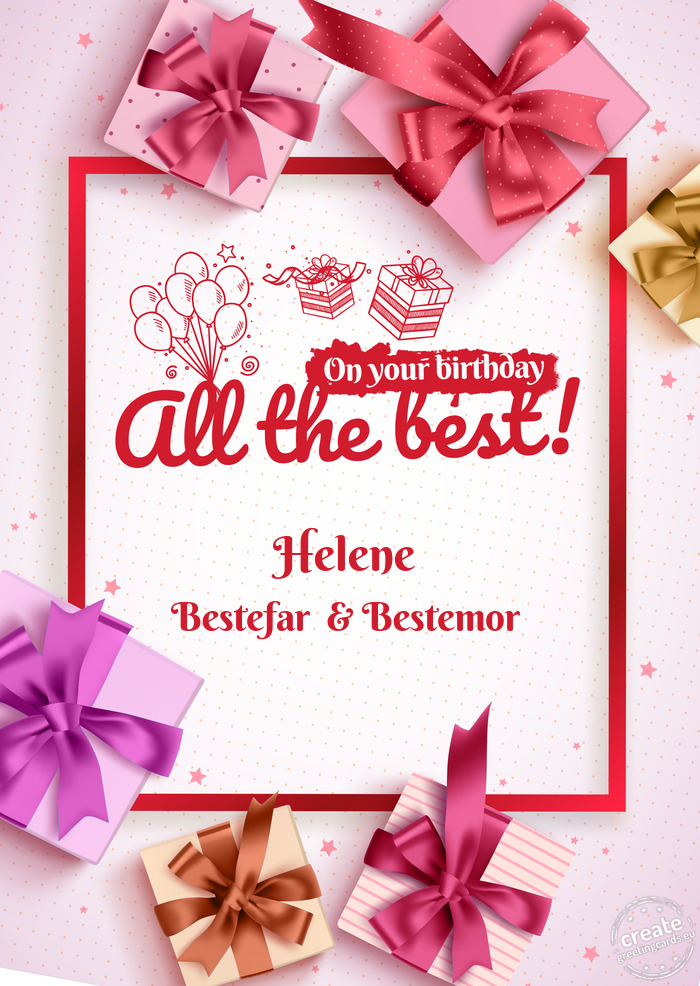 Helene Bestefar & Bestemor