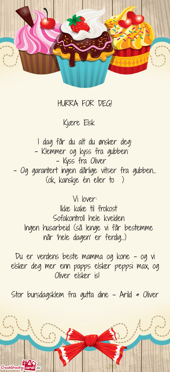 🎈 HURRA FOR DEG! 🎈