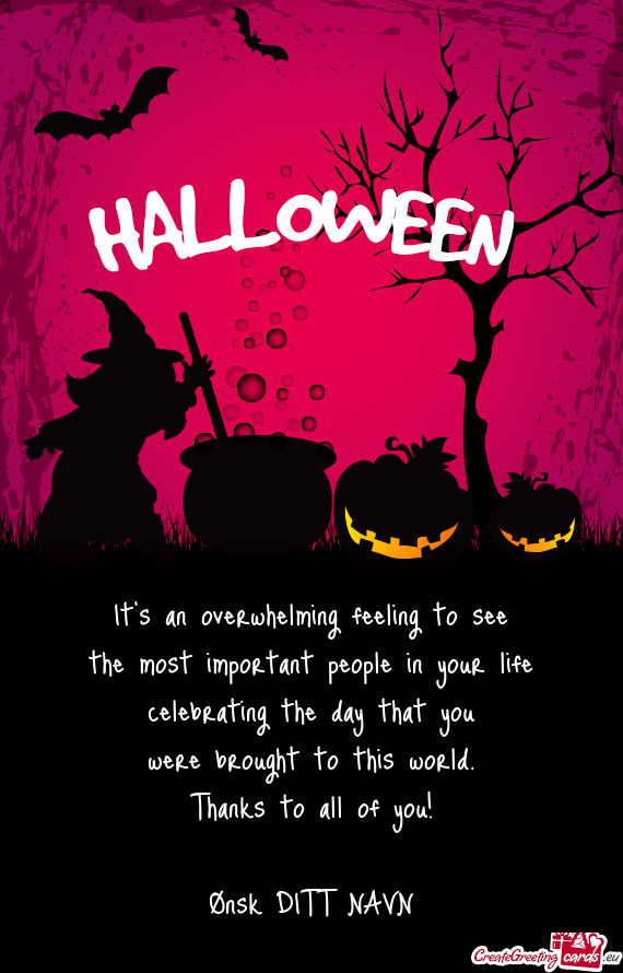 It's an overwhelming feeling to see