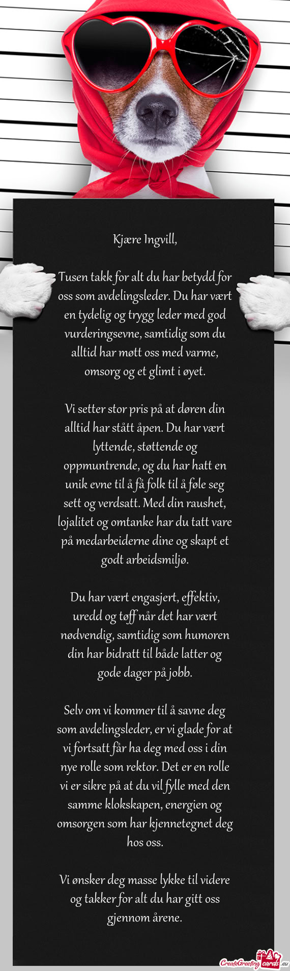 Kjære Ingvill