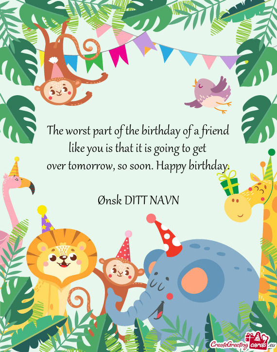 Like you is that it is going to get