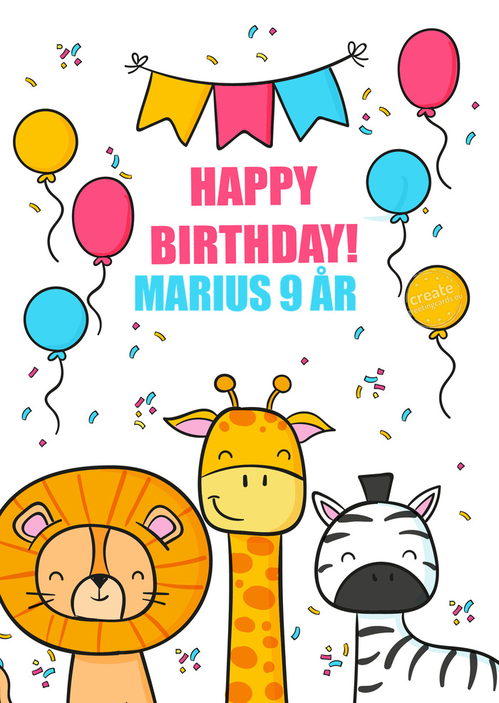 MARIUS 9 ÅR