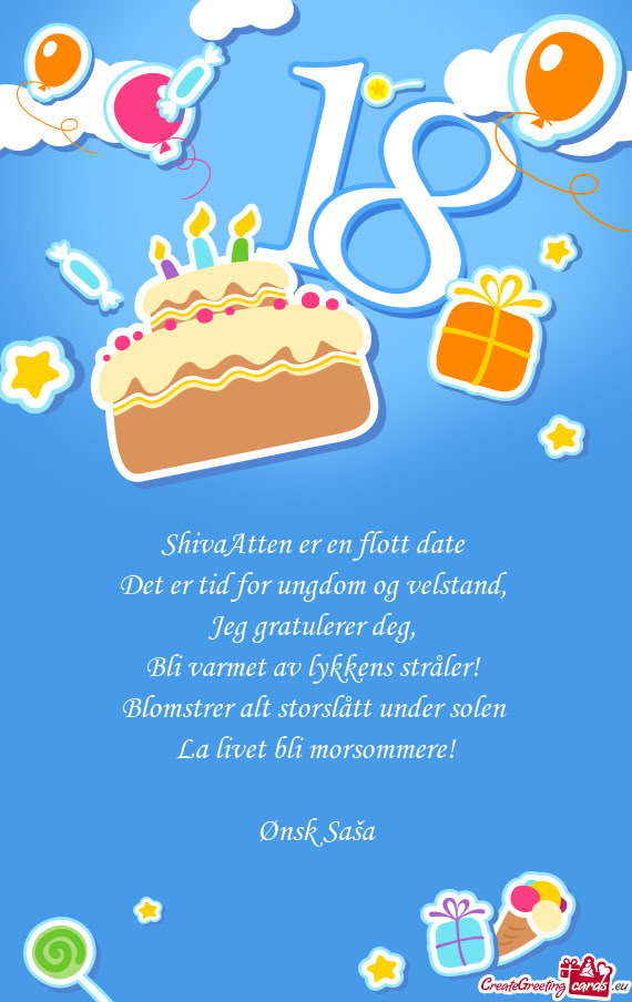 ShivaAtten er en flott date