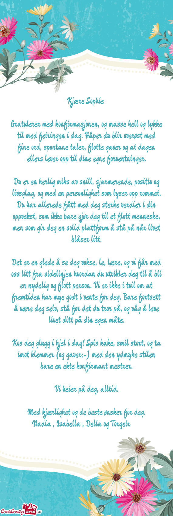 St med fine ord, spontane taler, flotte gaver og at dagen ellers lever opp til dine egne forventning