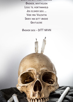 Kort med Corpses Skull